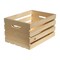 Crates & Pallet 18x12.5x9.5" Unfinished Large Wood Crate - 3 pack